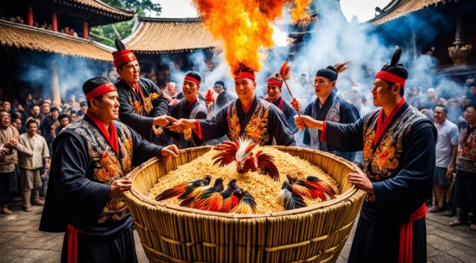 Ritual Tradisional Sebelum Sabung Ayam